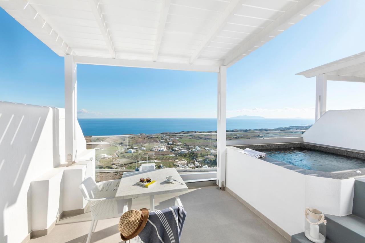 La Estrella 4 Suites With Sea View & 4 Prive Hot Tub Vourvoulos Exterior photo